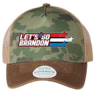Let's Go Brandon LGB Star Logo Legacy Tie Dye Trucker Hat