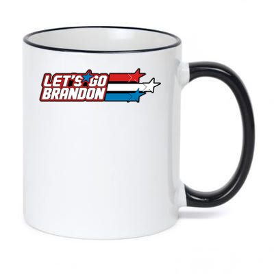 Let's Go Brandon LGB Star Logo 11oz Black Color Changing Mug