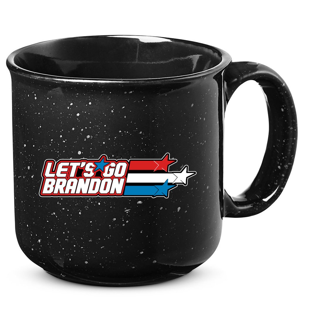 Let's Go Brandon LGB Star Logo 15oz Campfire Ceramic Mug