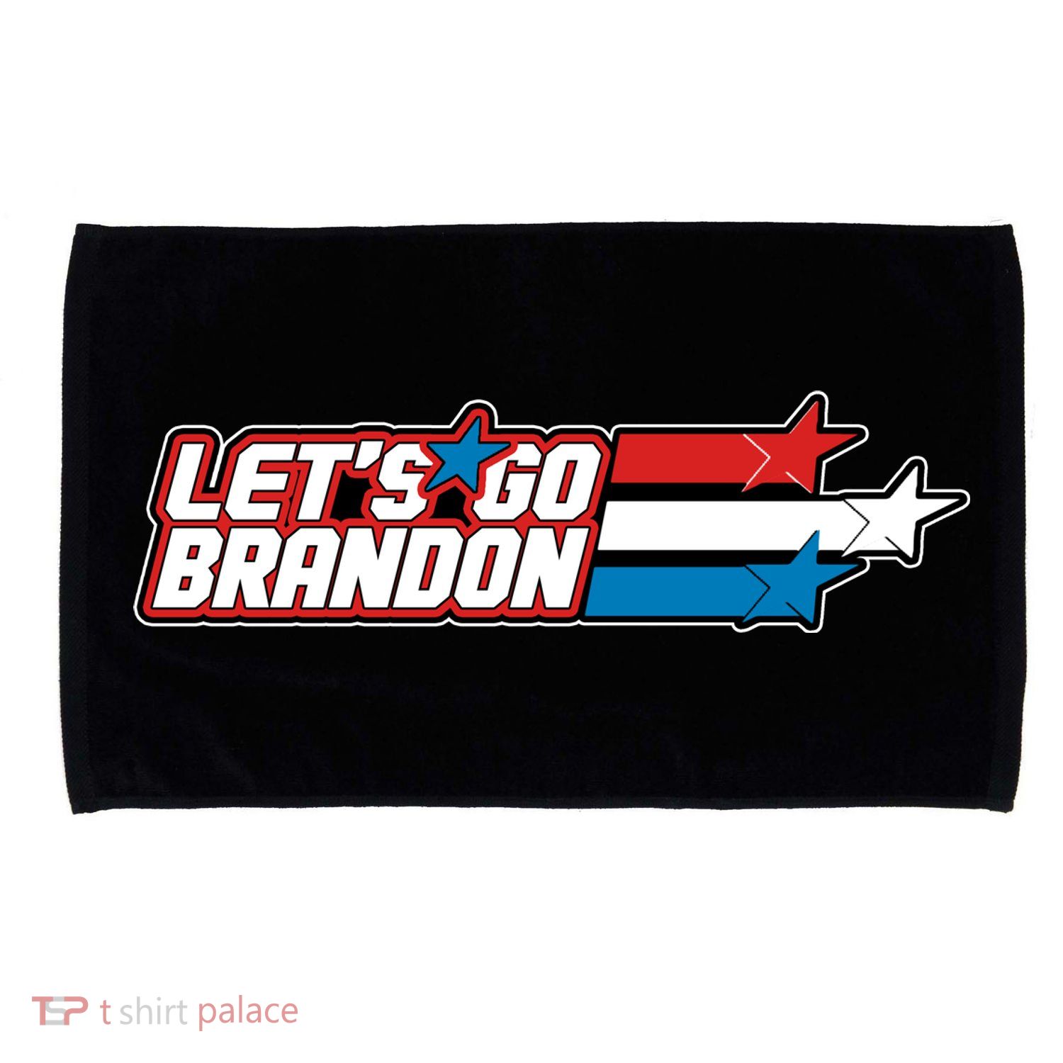 Let's Go Brandon LGB Star Logo Microfiber Hand Towel