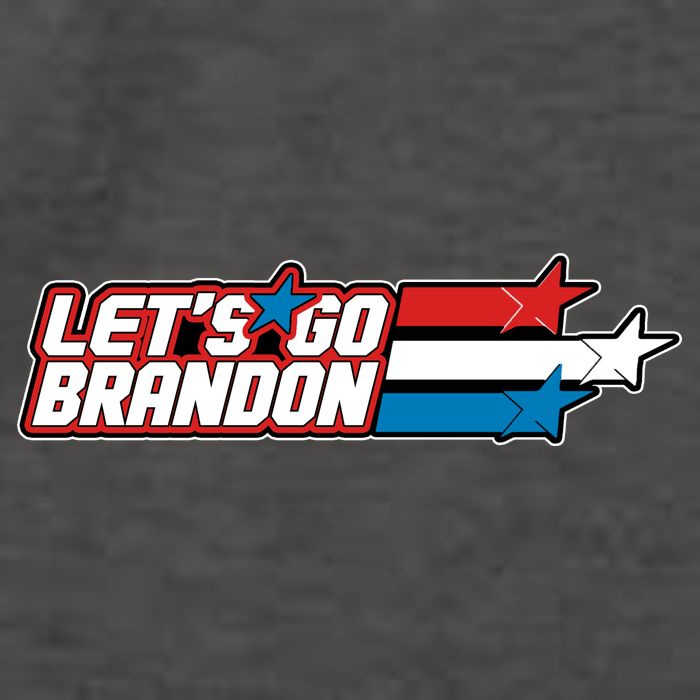 Let's Go Brandon LGB Star Logo Vector Backpack