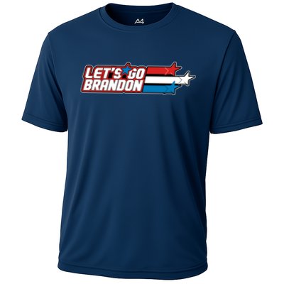 Let's Go Brandon LGB Star Logo Performance Shirt