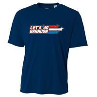 Let's Go Brandon LGB Star Logo Cooling Performance Crew T-Shirt