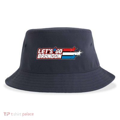 Let's Go Brandon LGB Star Logo Sustainable Bucket Hat