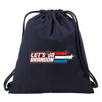 Let's Go Brandon LGB Star Logo Drawstring Bag