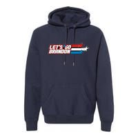 Let's Go Brandon LGB Star Logo Premium Hoodie