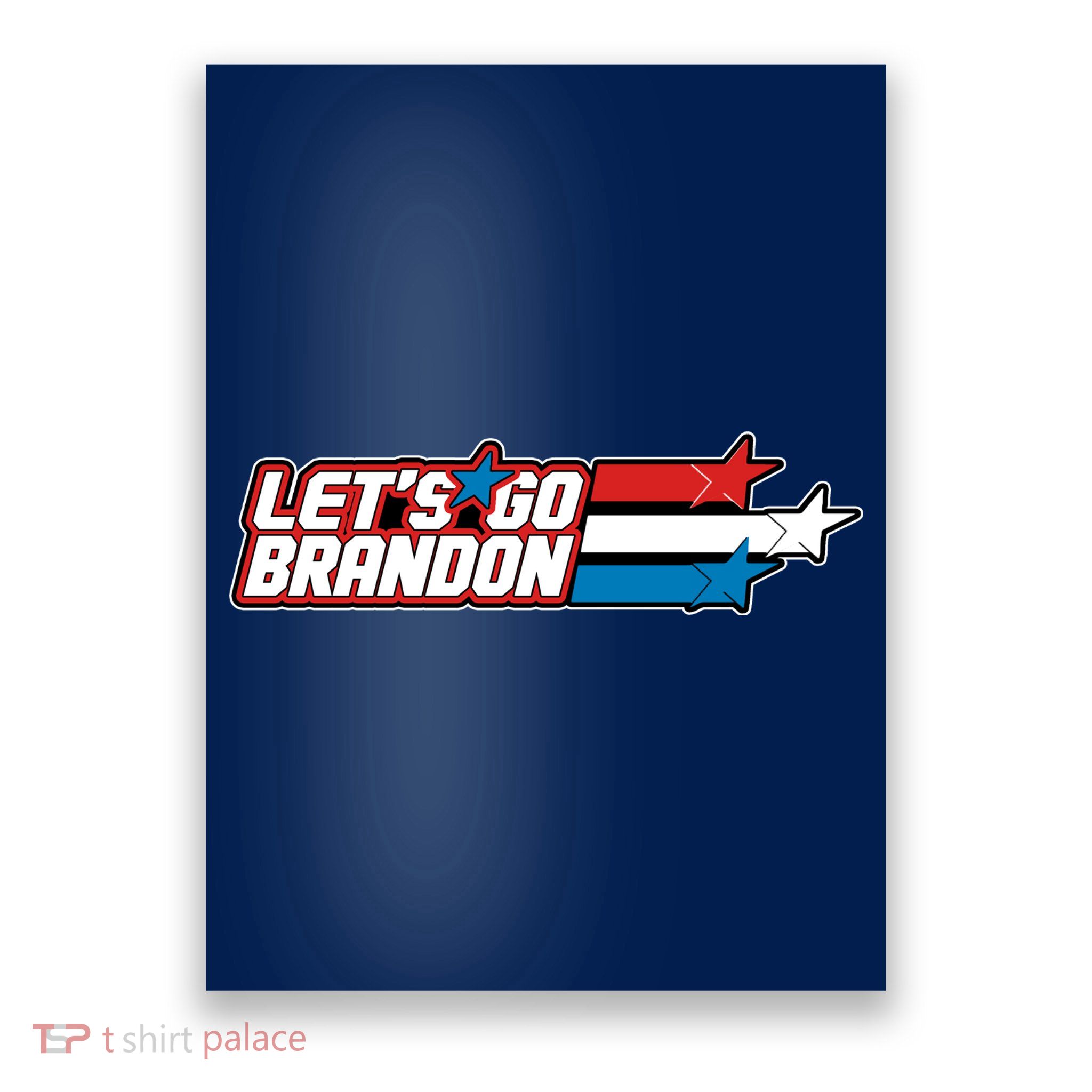 Let's Go Brandon LGB Star Logo Poster