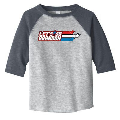 Let's Go Brandon LGB Star Logo Toddler Fine Jersey T-Shirt