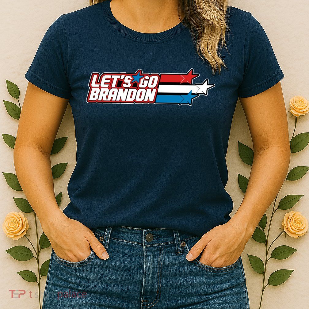 Let's Go Brandon LGB Star Logo Womens T-Shirt