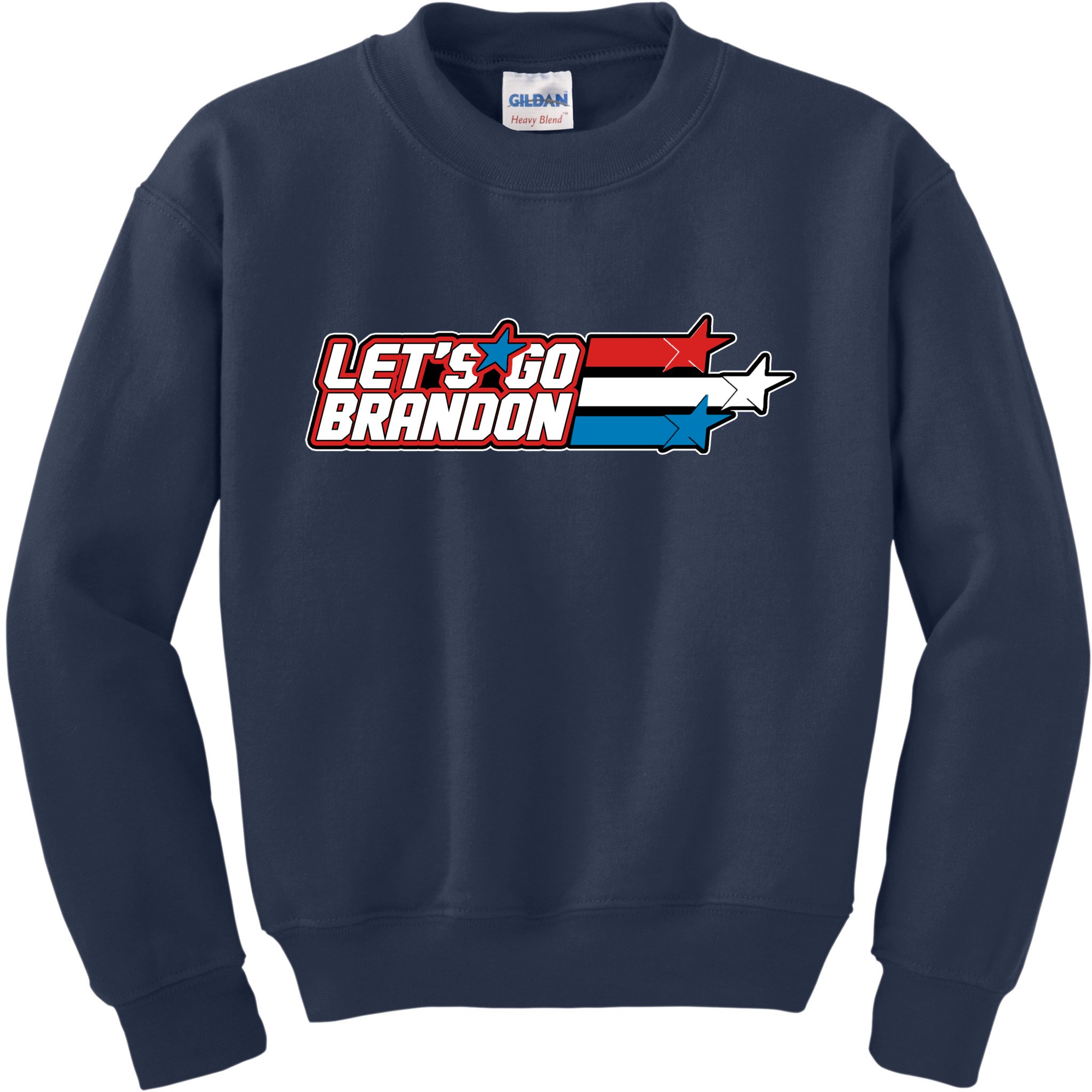 Let's Go Brandon LGB Star Logo Kids Sweatshirt