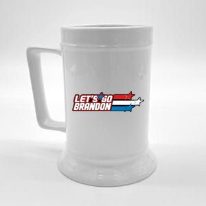 Let's Go Brandon LGB Star Logo Beer Stein