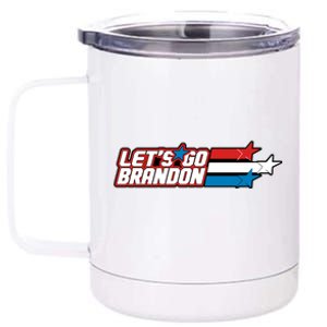 Let's Go Brandon LGB Star Logo 12 oz Stainless Steel Tumbler Cup