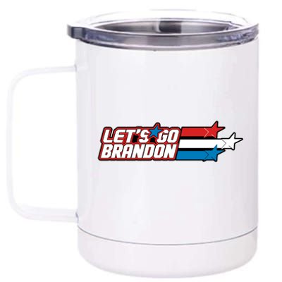 Let's Go Brandon LGB Star Logo 12 oz Stainless Steel Tumbler Cup