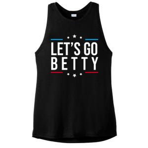 Lets Go Betty Ladies PosiCharge Tri-Blend Wicking Tank