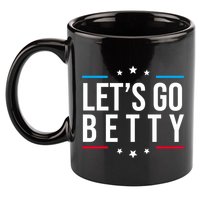 Lets Go Betty 11oz C Handle Ceramic Mug
