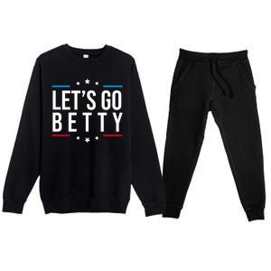 Lets Go Betty Premium Crewneck Sweatsuit Set