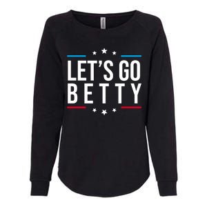 Lets Go Betty Womens California Wash Sweatshirt