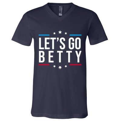 Lets Go Betty V-Neck T-Shirt