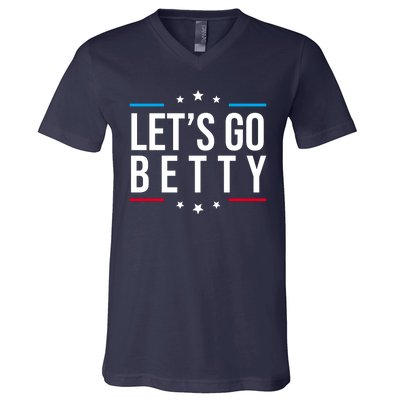 Lets Go Betty V-Neck T-Shirt