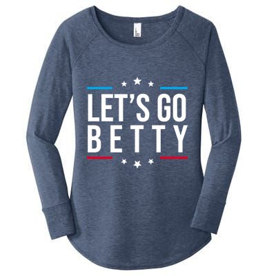 Lets Go Betty Women's Perfect Tri Tunic Long Sleeve Shirt