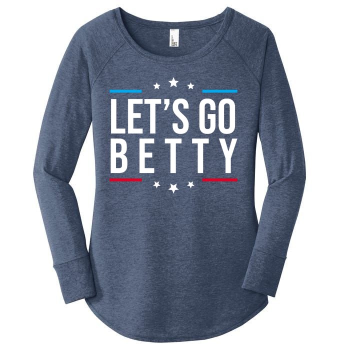 Lets Go Betty Women's Perfect Tri Tunic Long Sleeve Shirt