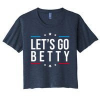 Lets Go Betty Women's Crop Top Tee