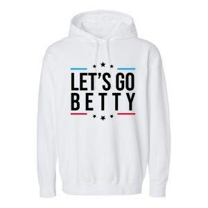 Lets Go Betty Garment-Dyed Fleece Hoodie