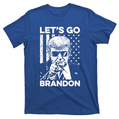 LetS Go Brandon Pro Trump 2024 Flag Anti Joe Biden Funny Gift T-Shirt