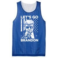 LetS Go Brandon Pro Trump 2024 Flag Anti Joe Biden Funny Gift Mesh Reversible Basketball Jersey Tank