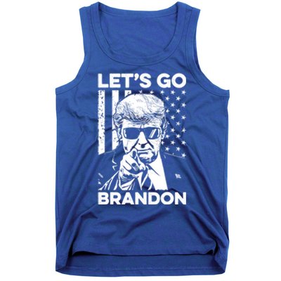 LetS Go Brandon Pro Trump 2024 Flag Anti Joe Biden Funny Gift Tank Top