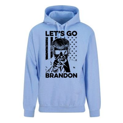 LetS Go Brandon Pro Trump 2024 Flag Anti Joe Biden Funny Gift Unisex Surf Hoodie