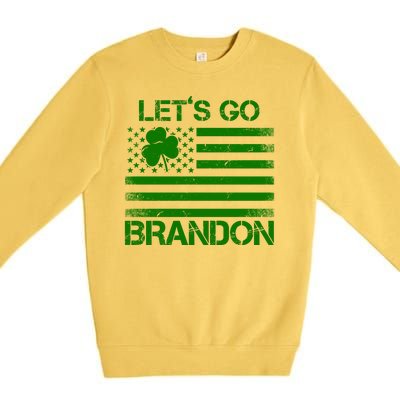 Let's Go Brandon USA St Patrick's Day Premium Crewneck Sweatshirt