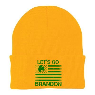 Let's Go Brandon USA St Patrick's Day Knit Cap Winter Beanie