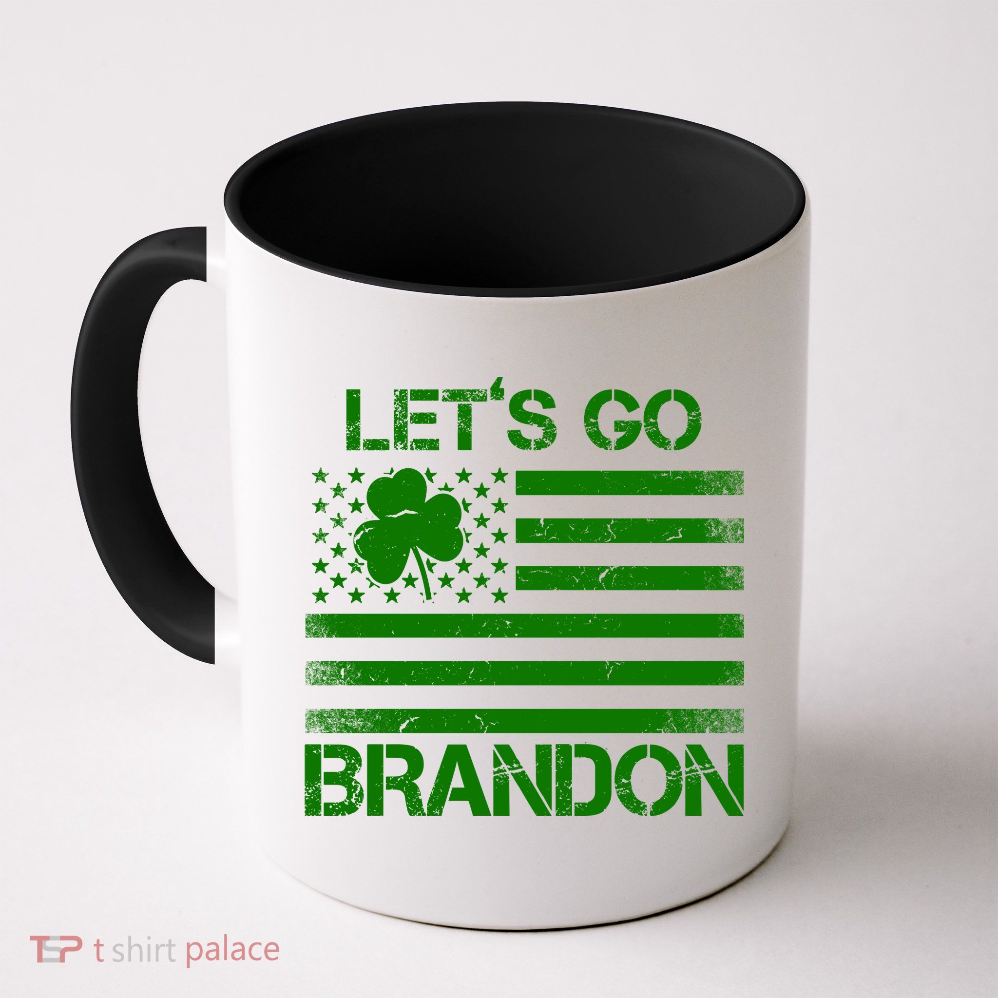 Let's Go Brandon USA St Patrick's Day Coffee Mug