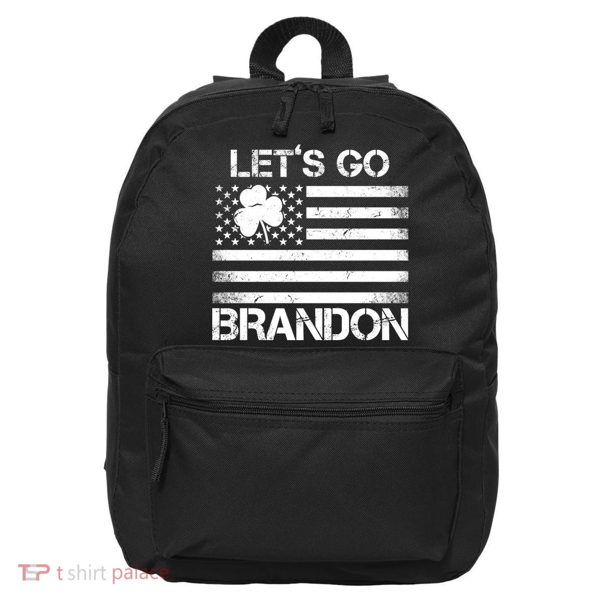 Let's Go Brandon USA St Patrick's Day 16 in Basic Backpack