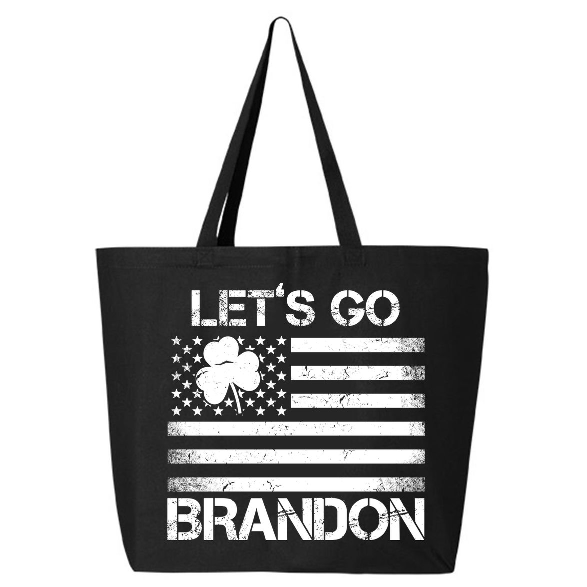 Let's Go Brandon USA St Patrick's Day 25L Jumbo Tote