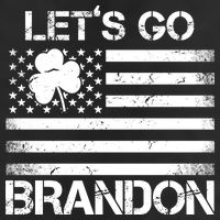 Let's Go Brandon USA St Patrick's Day 25L Jumbo Tote
