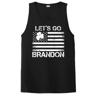 Let's Go Brandon USA St Patrick's Day PosiCharge Competitor Tank