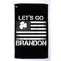 Let's Go Brandon USA St Patrick's Day Golf Towel