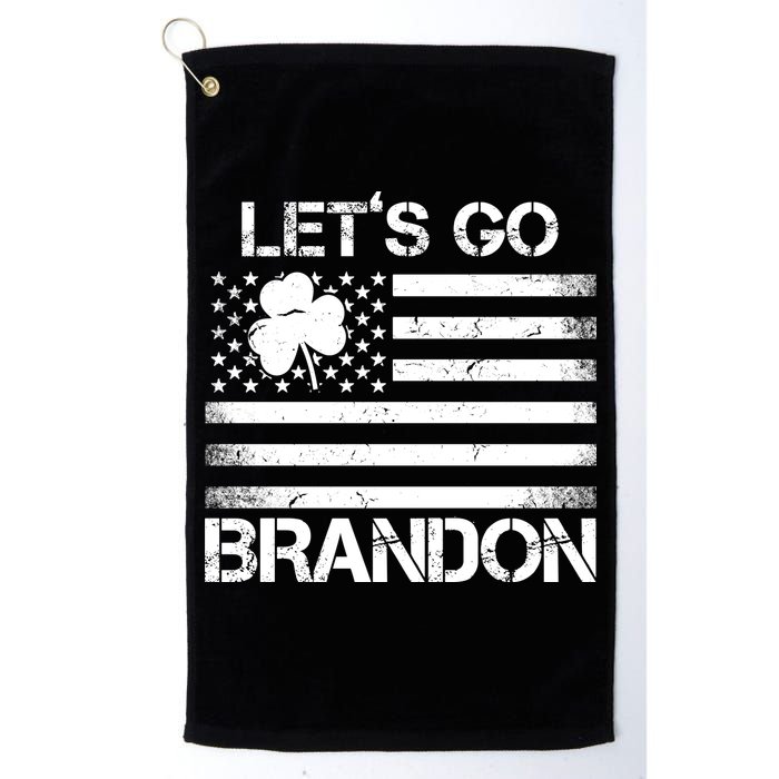 Let's Go Brandon USA St Patrick's Day Golf Towel