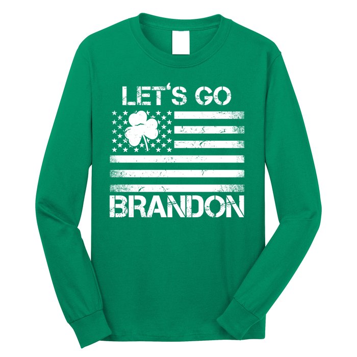 Let's Go Brandon USA St Patrick's Day Long Sleeve Shirt