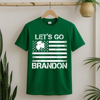 Let's Go Brandon USA St Patrick's Day T-Shirt