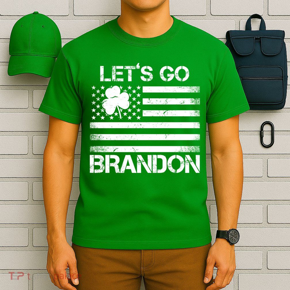 Let's Go Brandon USA St Patrick's Day T-Shirt