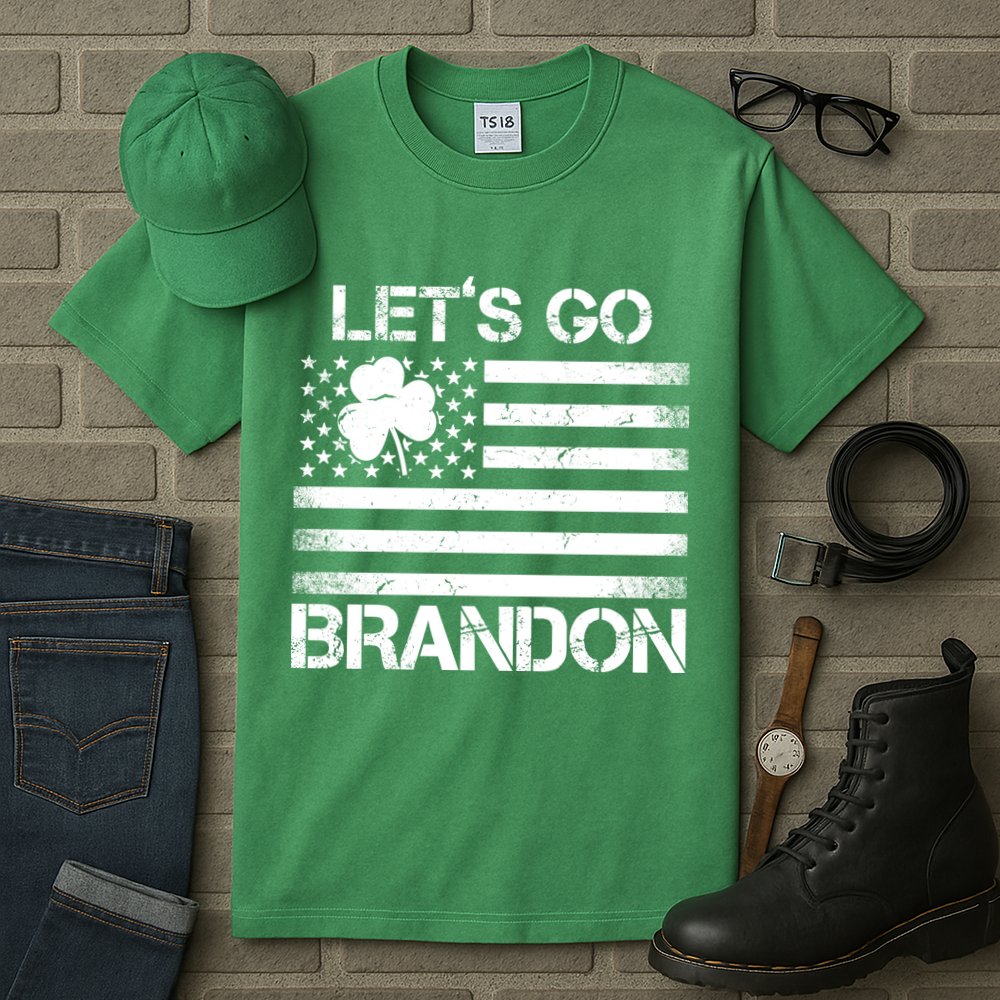 Let's Go Brandon USA St Patrick's Day Tall T-Shirt