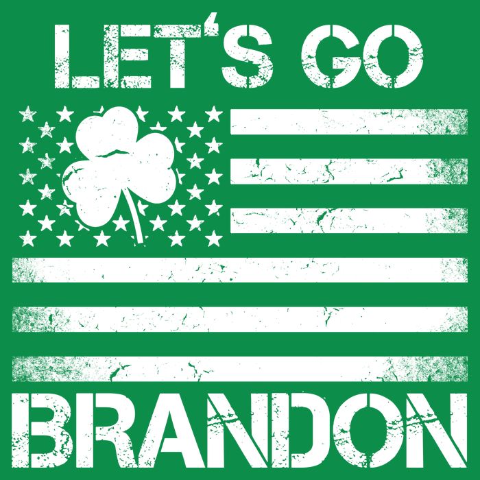Let's Go Brandon USA St Patrick's Day Magnet
