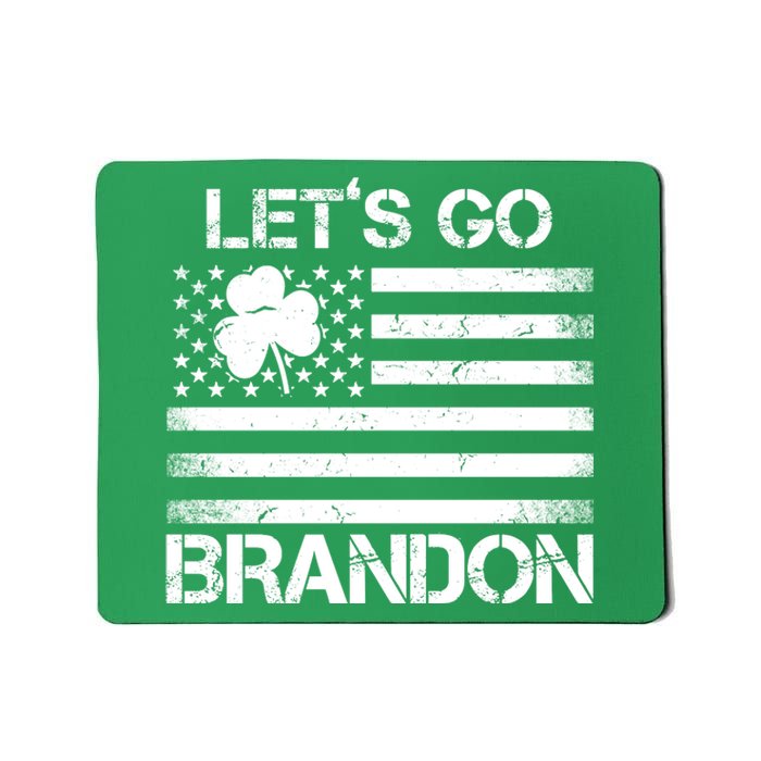 Let's Go Brandon USA St Patrick's Day Mousepad