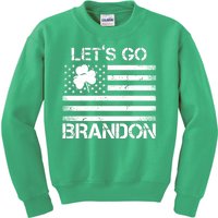 Let's Go Brandon USA St Patrick's Day Kids Sweatshirt