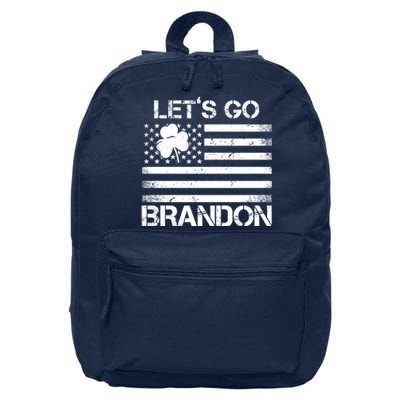 Let's Go Brandon USA St Patrick's Day 16 in Basic Backpack