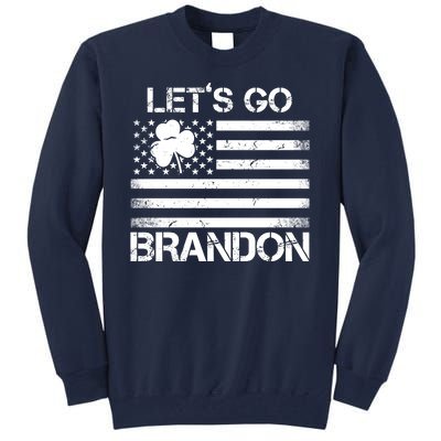 Let's Go Brandon USA St Patrick's Day Tall Sweatshirt