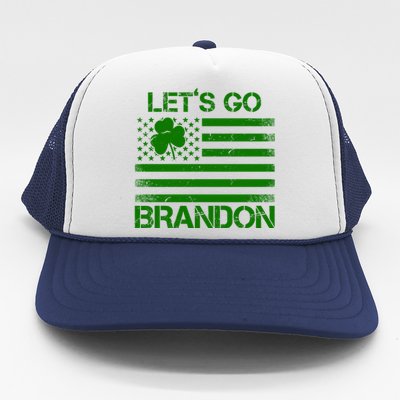 Let's Go Brandon USA St Patrick's Day Trucker Hat